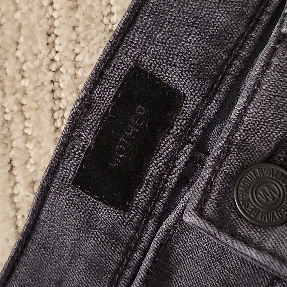 MOTHER The Dazzler Mid Rise Ankle Jeans-Lighting Up Lanterns - Picture 7 of 9
